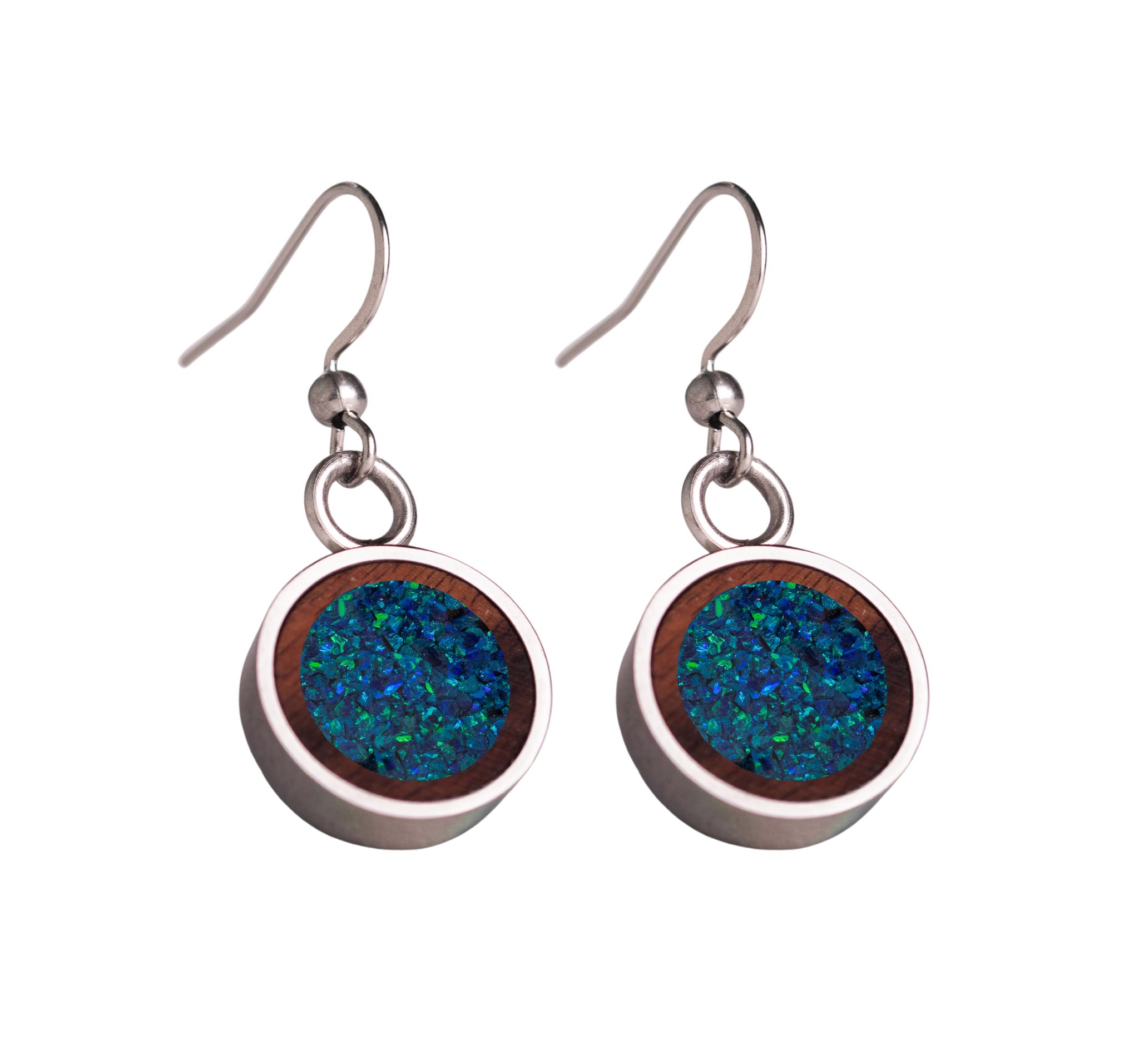 Circle Earrings Rosewood