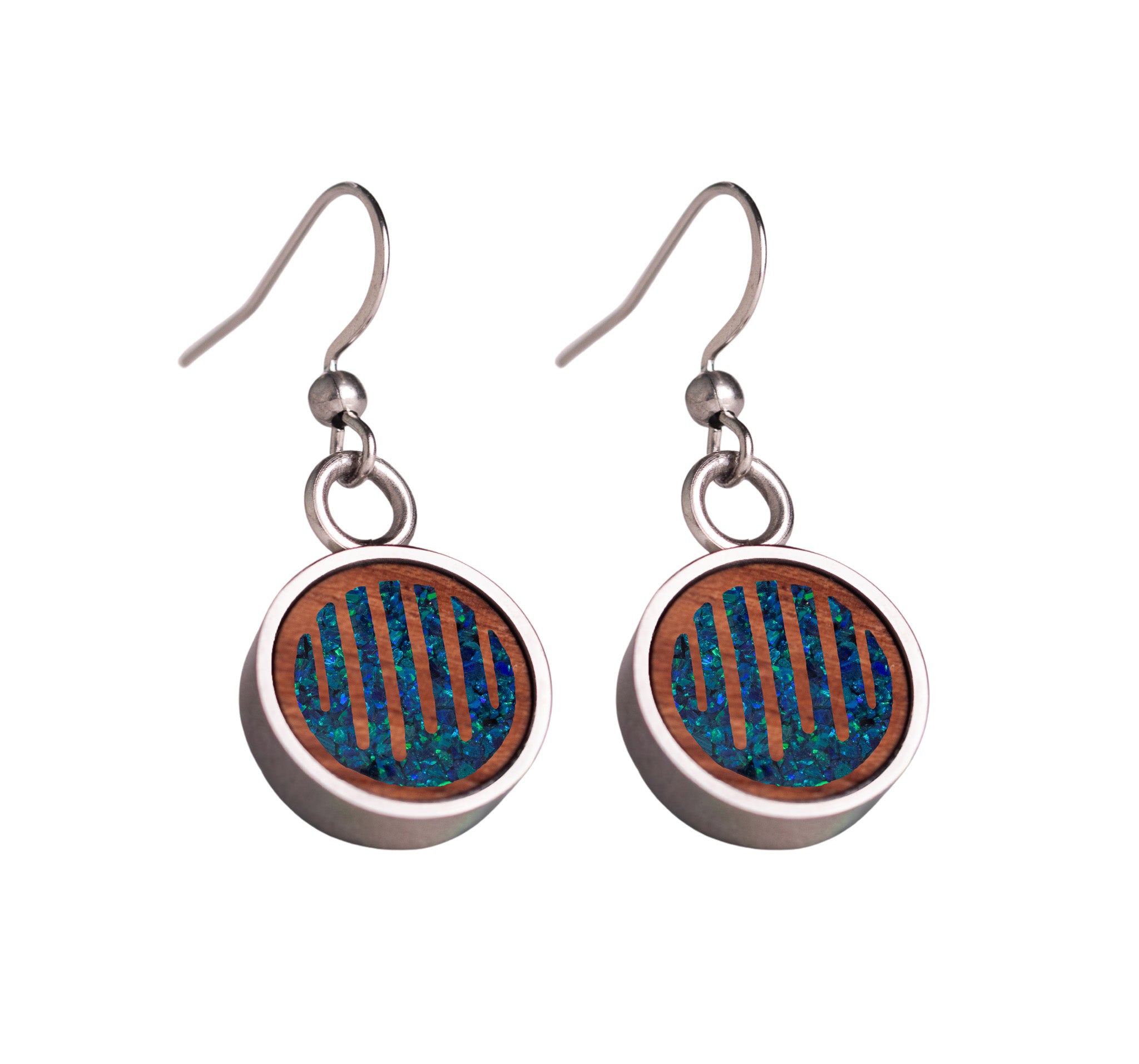 Raindrops Earrings Bubinga