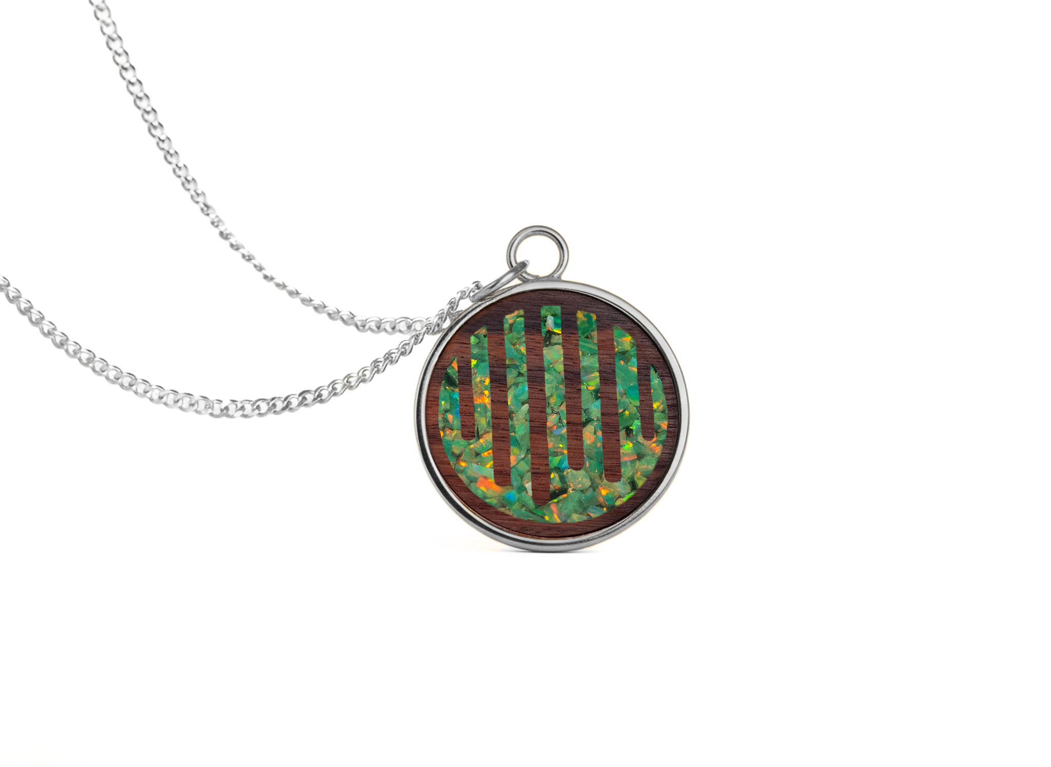 Raindrop Pendant Rosewood