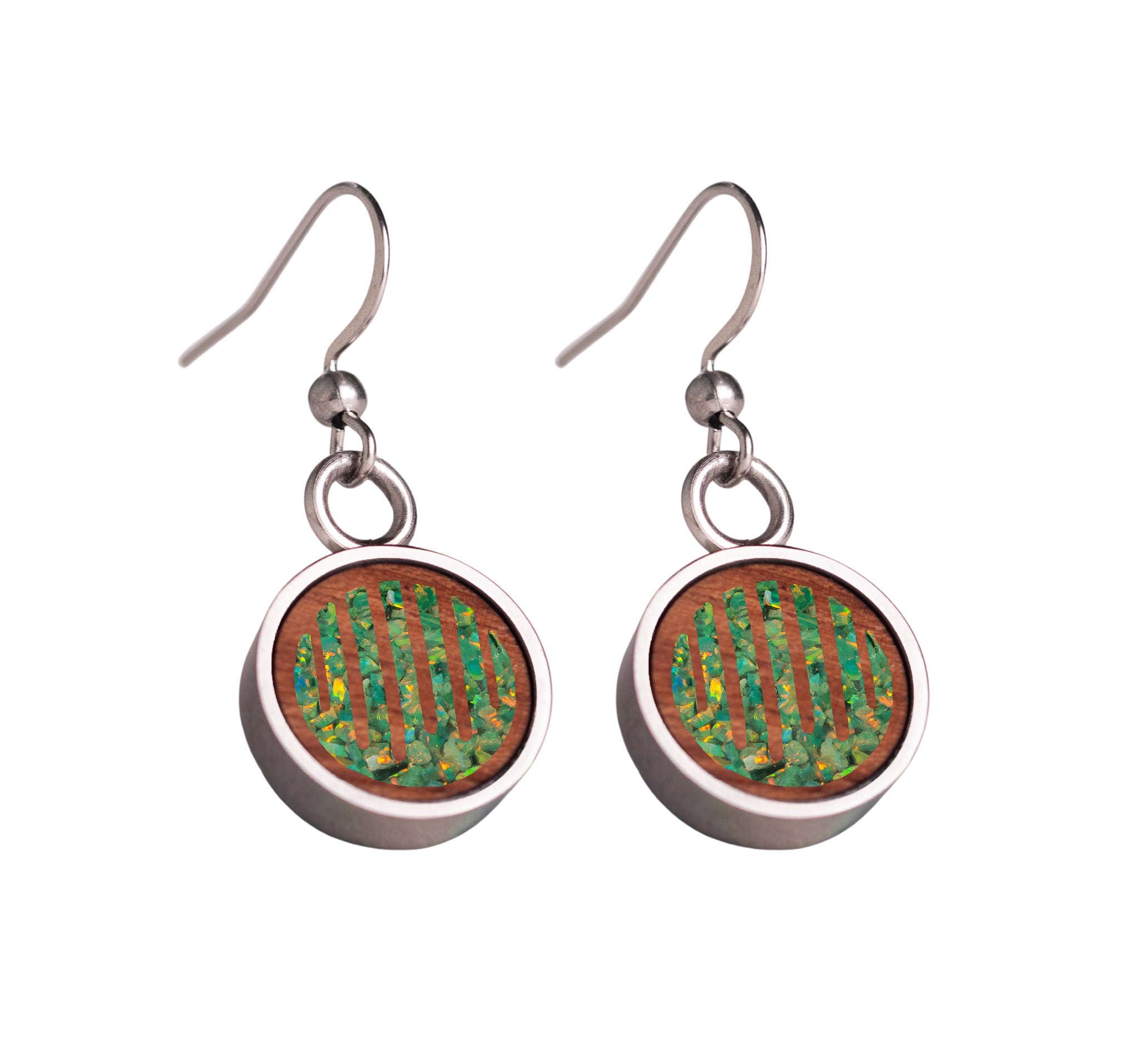 Raindrops Earrings Bubinga