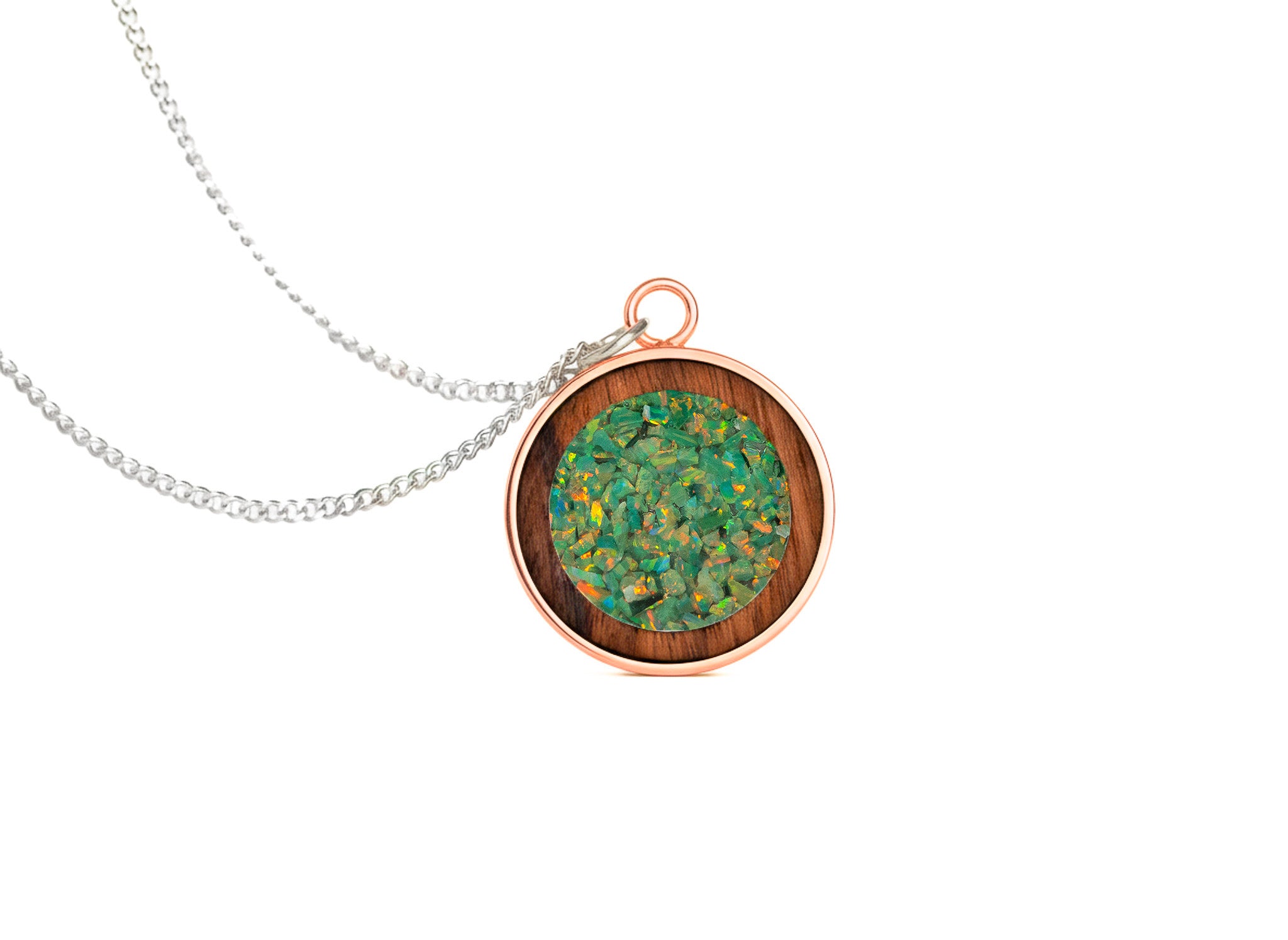 Circle Pendant Rosewood