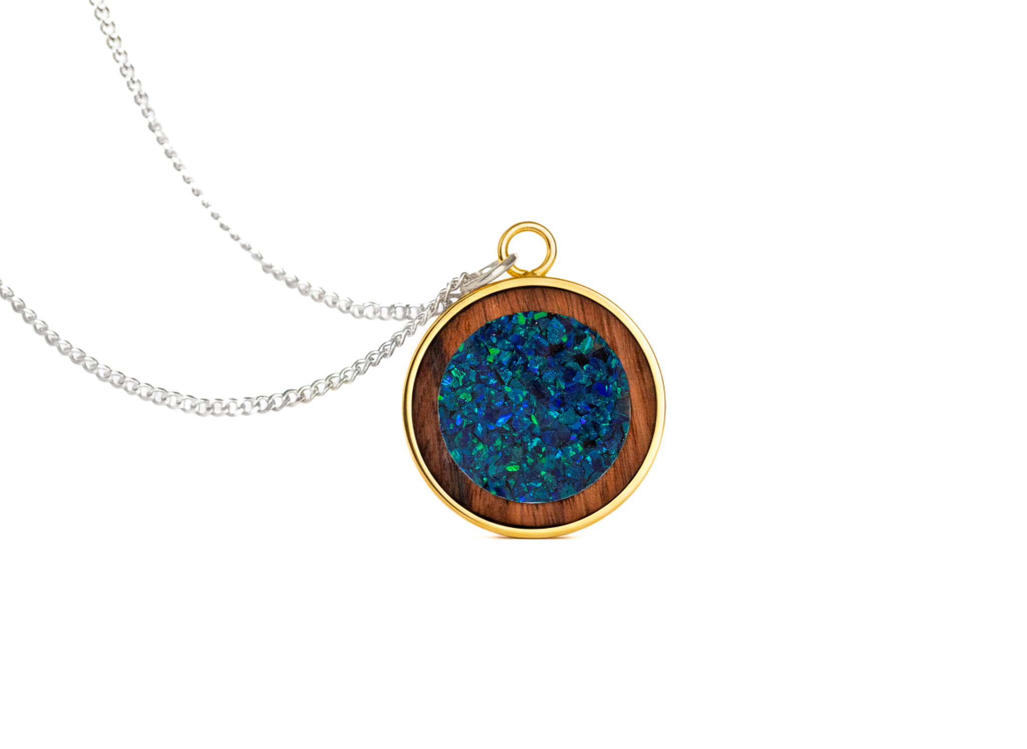 Circle Pendant Rosewood