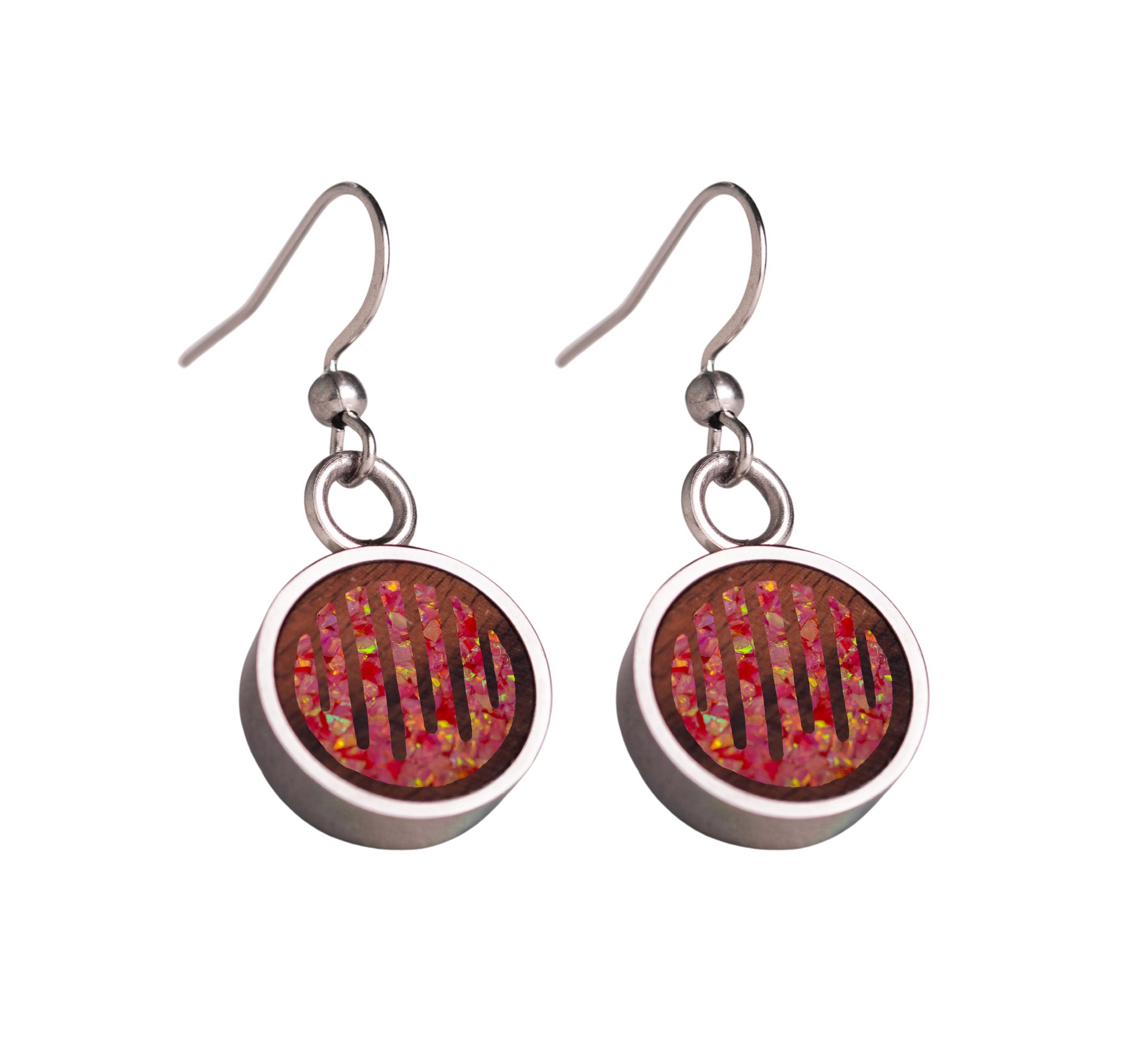 Raindrops Earrings Rosewood