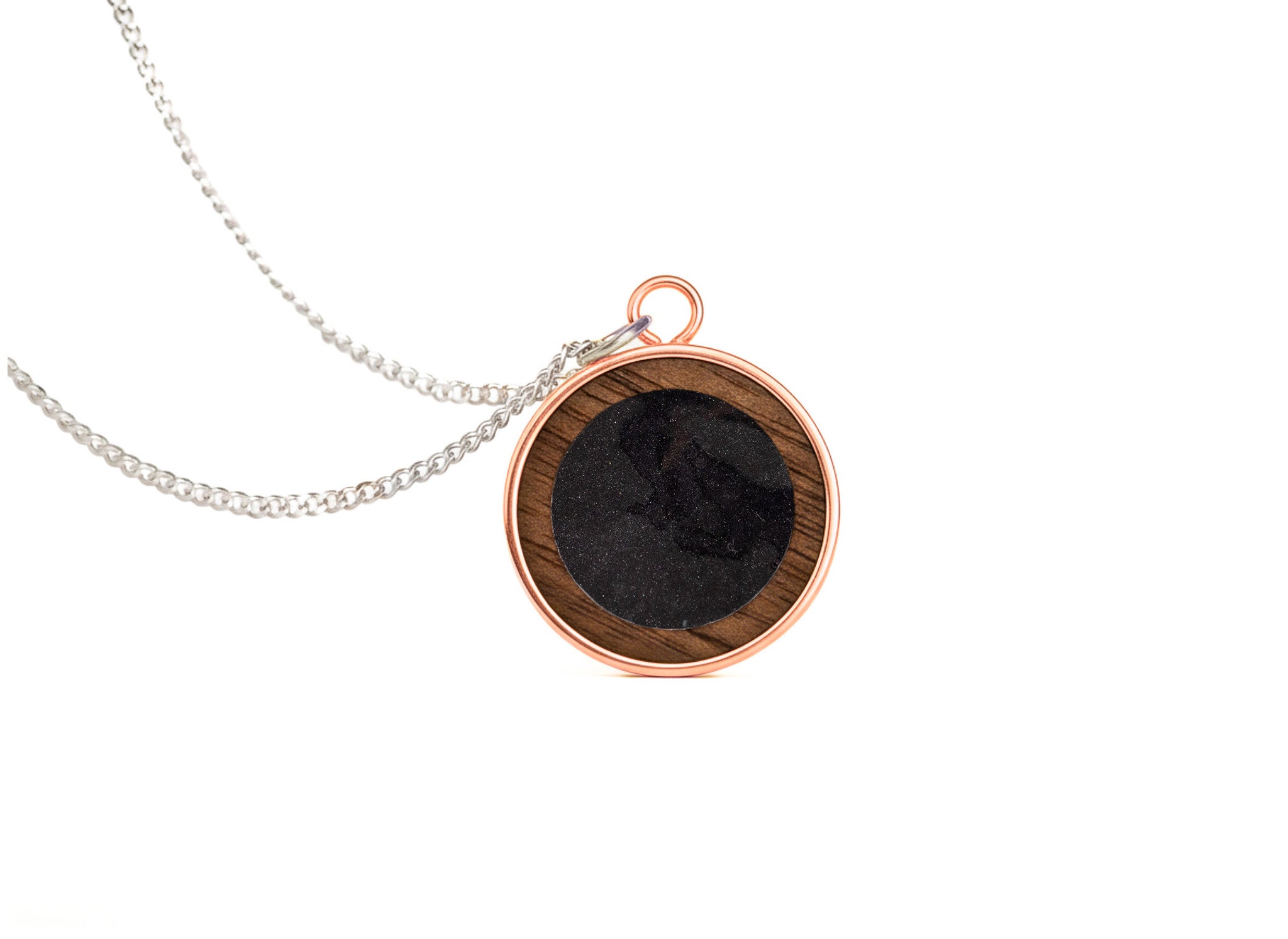 Circle Pendant Walnut